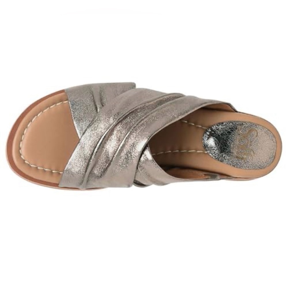 Söfft Fallon Slide Sandals in Bronze - Picture 15 of 15